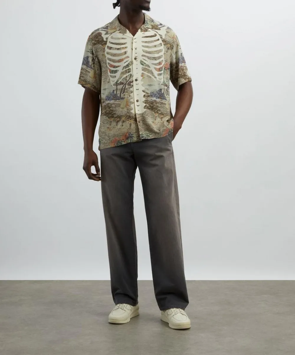 Kapital Shirts^Rayon KAMEKAMEHA BONE Aloha Shirt