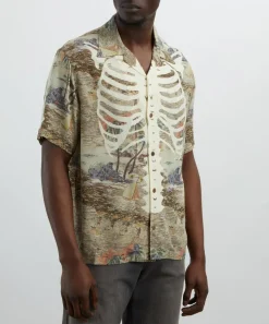 Kapital Shirts^Rayon KAMEKAMEHA BONE Aloha Shirt