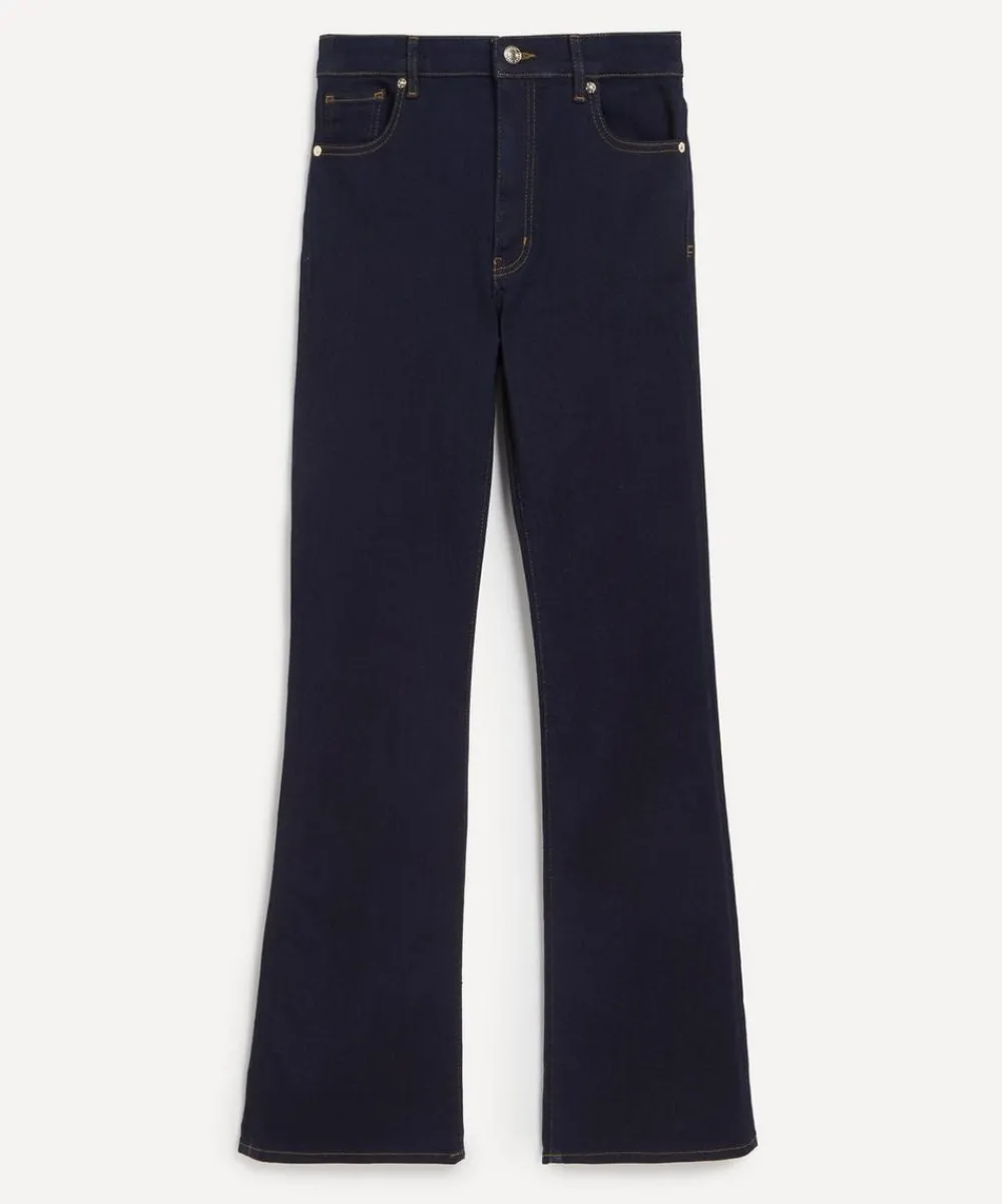 Frame Jeans^Reboot High-Rise Bootcut Jeans in Stargirl