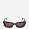 Gucci Sunglasses & Glasses^Rectangle Havana Logo Sunglasses