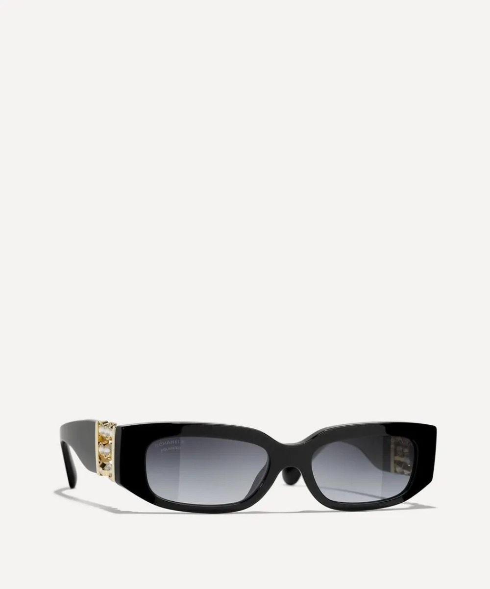 CHANEL Sunglasses & Glasses^Rectangle Sunglasses