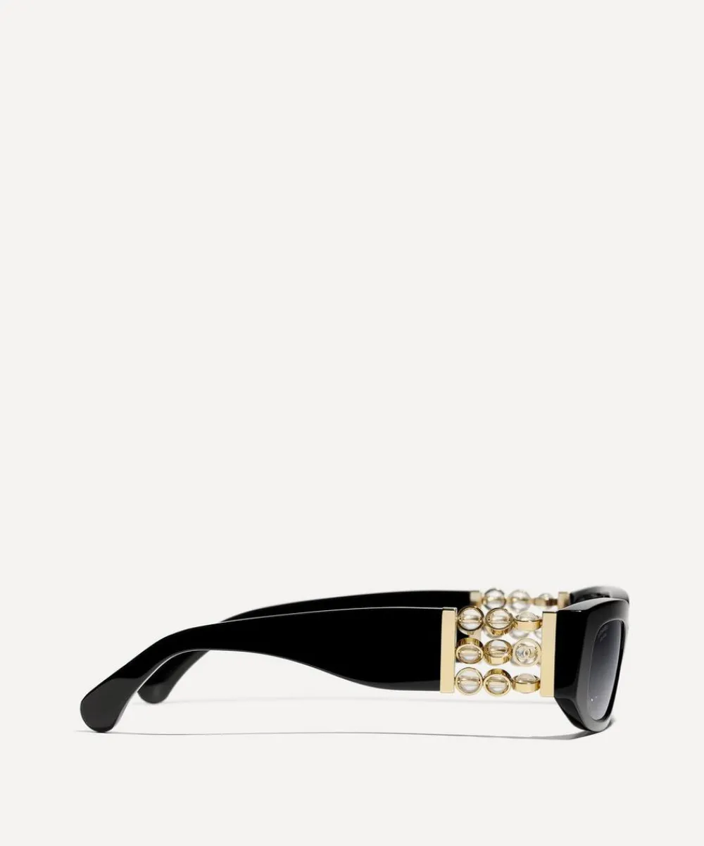 CHANEL Sunglasses & Glasses^Rectangle Sunglasses