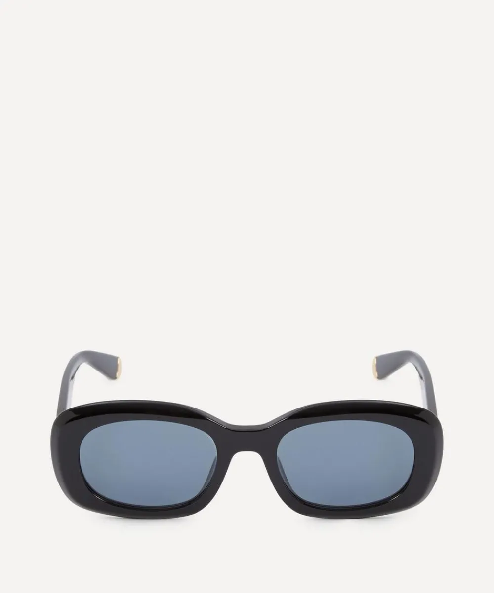 Stella McCartney Sunglasses & Glasses^Rectangular Acetate Sunglasses
