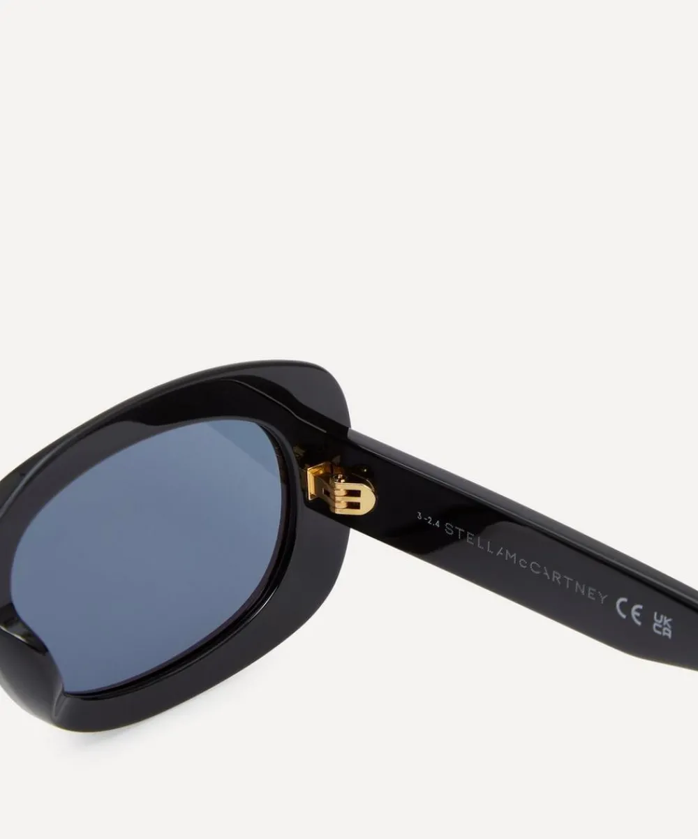 Stella McCartney Sunglasses & Glasses^Rectangular Acetate Sunglasses