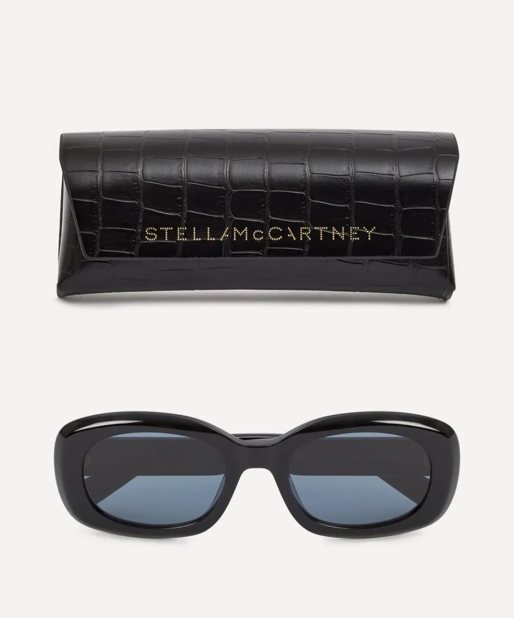 Stella McCartney Sunglasses & Glasses^Rectangular Acetate Sunglasses