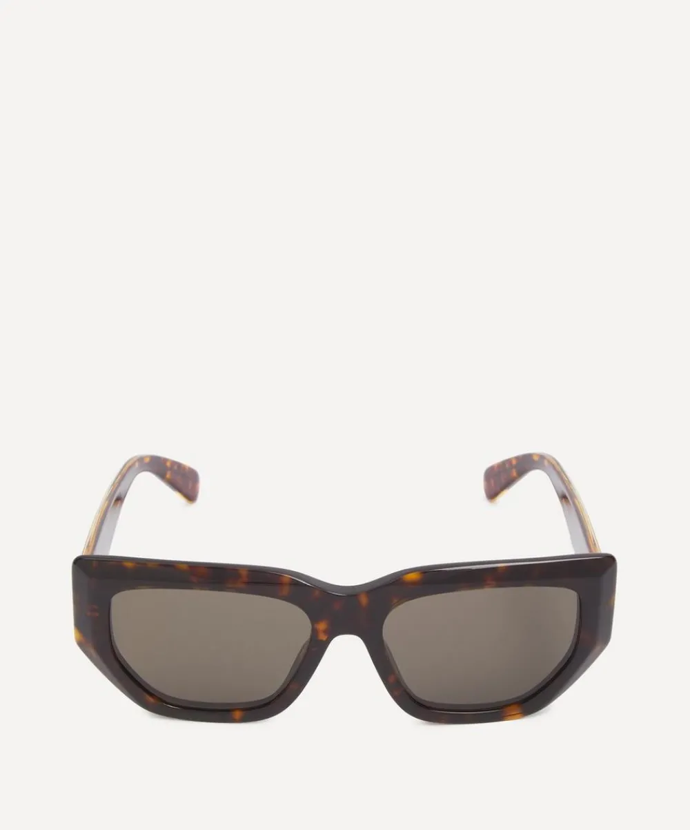 Stella McCartney Sunglasses & Glasses^Rectangular Cat-Eye Sunglasses
