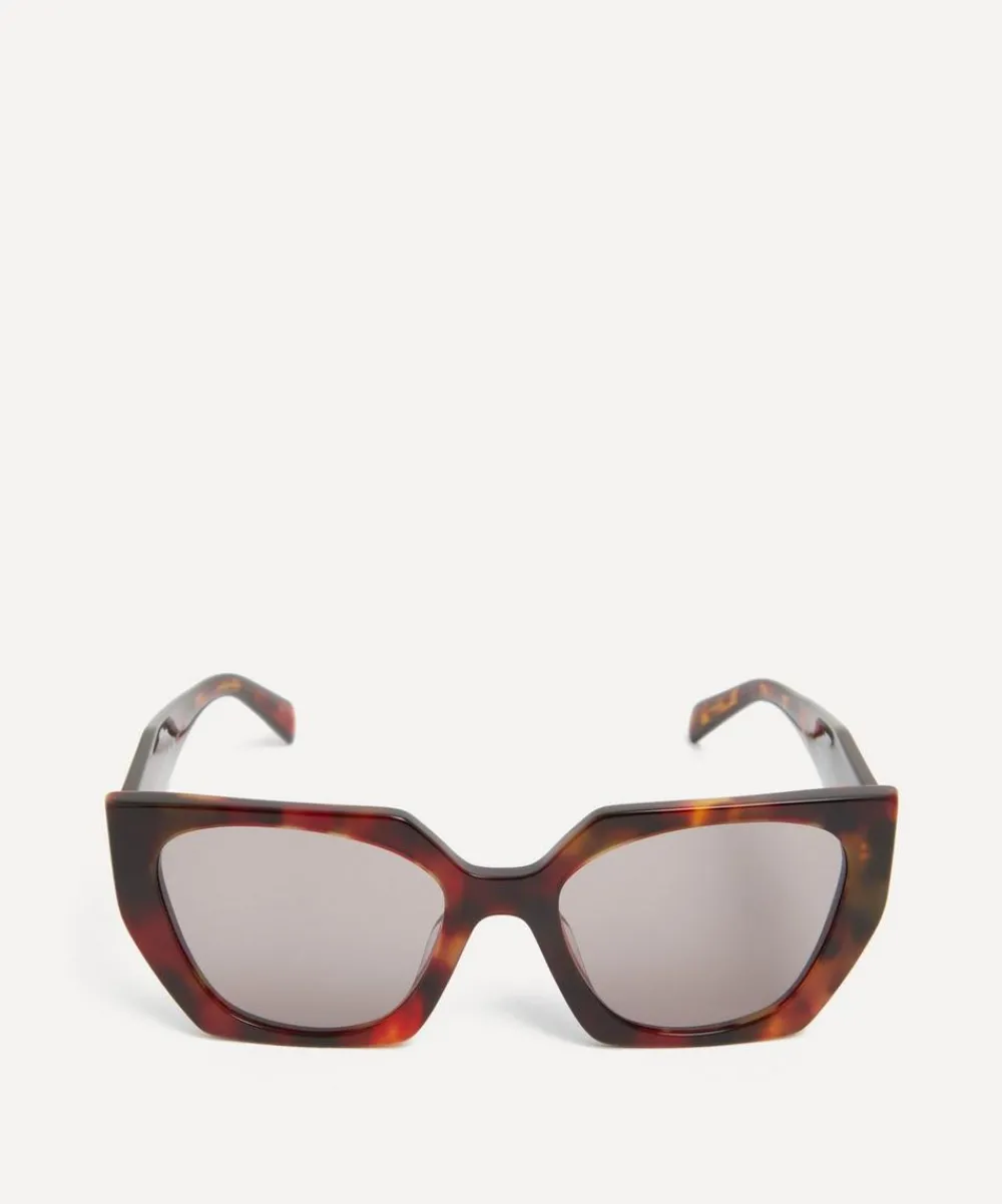 Prada Sunglasses & Glasses^Rectangular Chunky Acetate Sunglasses