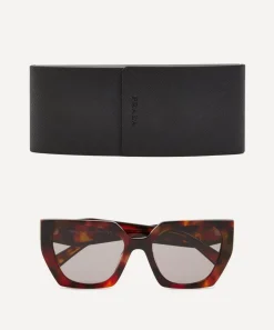 Prada Sunglasses & Glasses^Rectangular Chunky Acetate Sunglasses