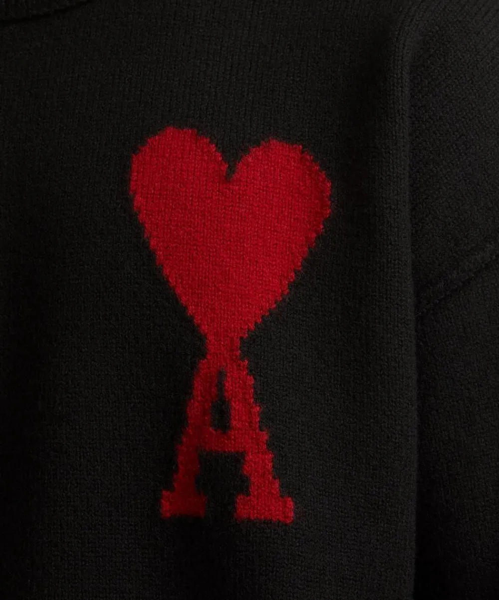 Ami Knitwear & Sweats^Red de Coeur Merino Wool Jumper