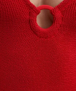 Hunza G Swimwear^Red Celine Swimsuit