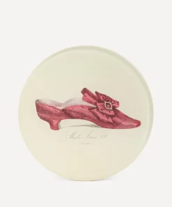 John Derian Stationery And Games^Red Mule Round Plate
