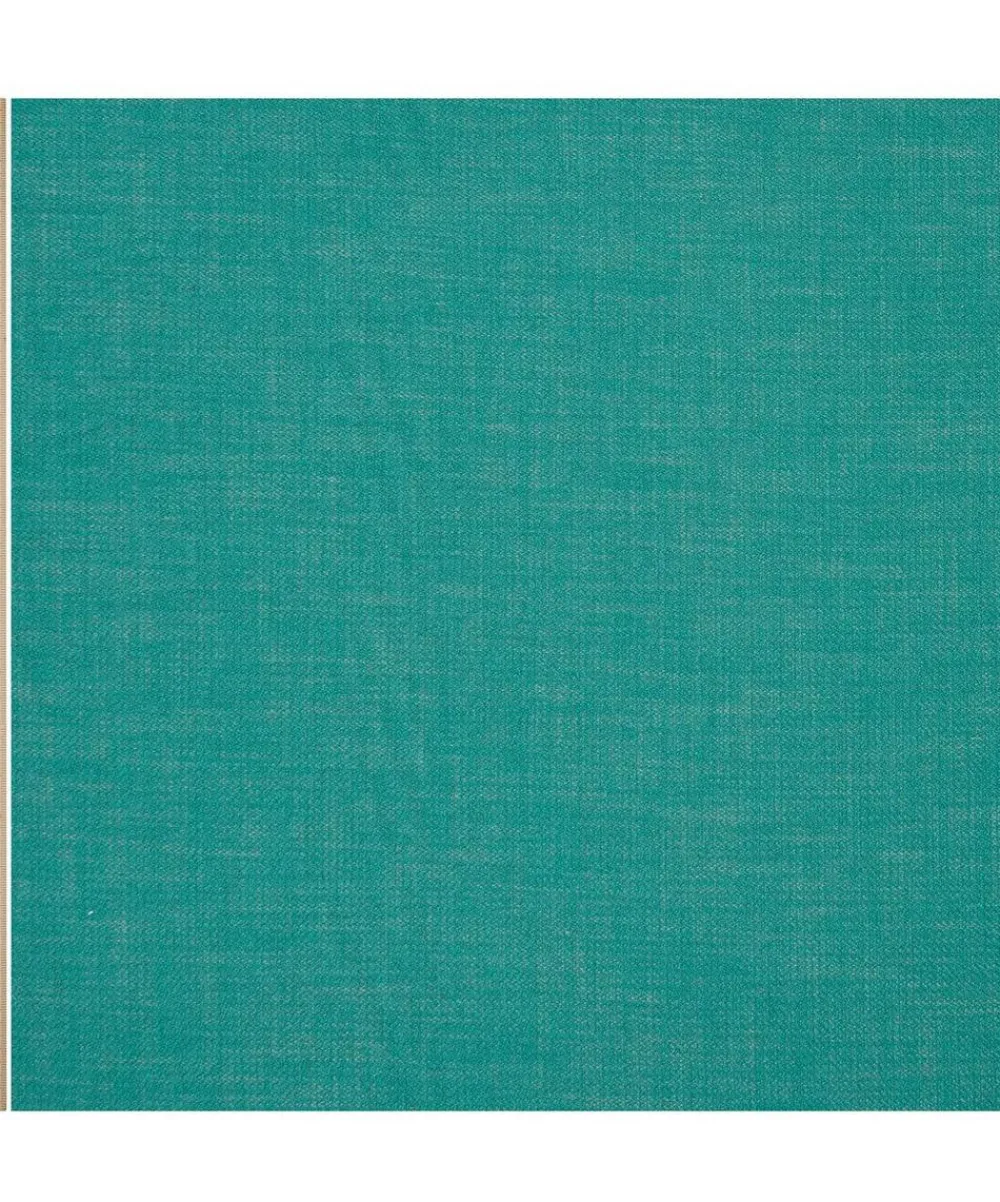 Liberty Interiors Furnishing Fabrics^Reef Plain Lloyd in Aqua – Outdoor