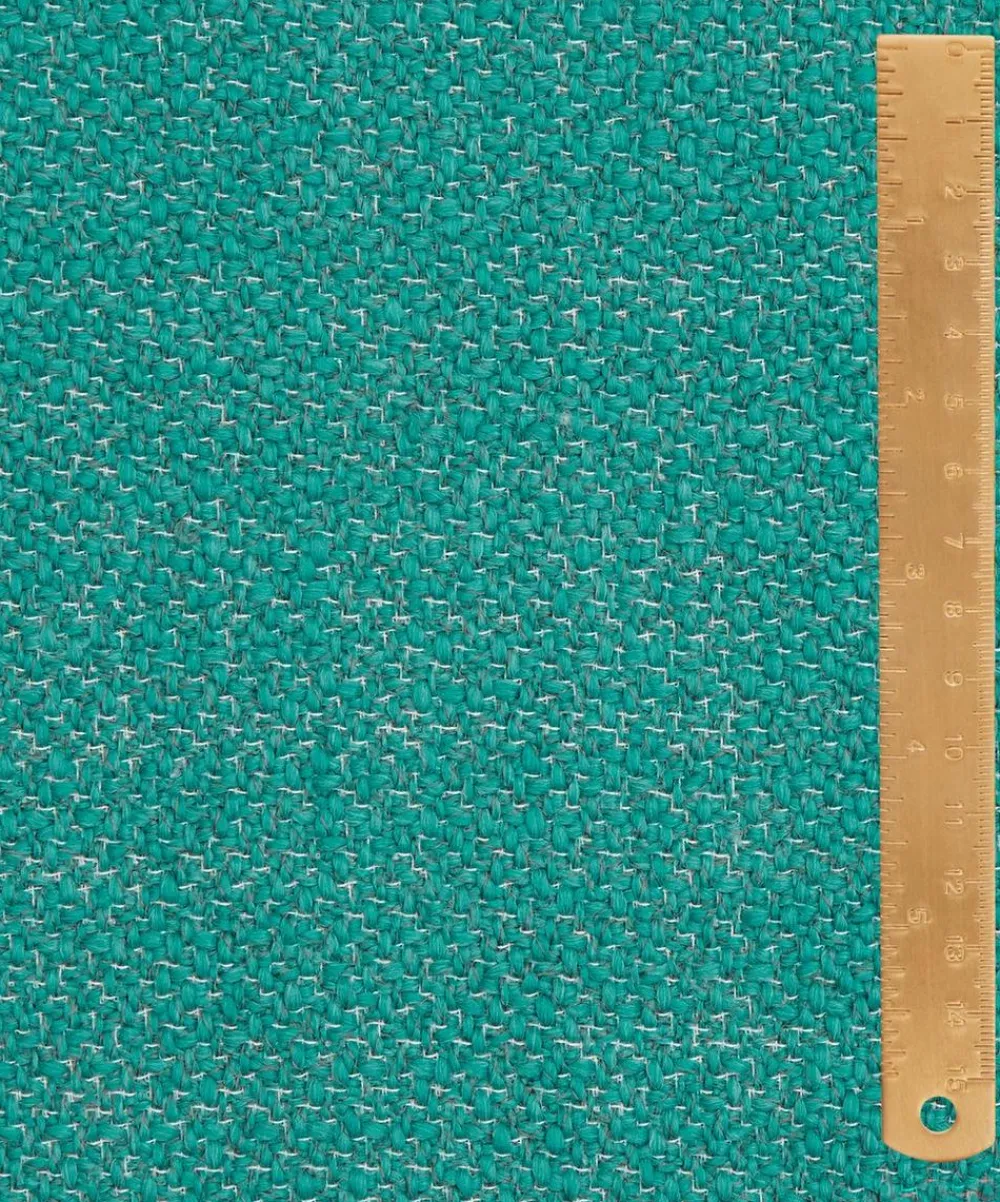 Liberty Interiors Furnishing Fabrics^Reef Plain Lloyd in Aqua – Outdoor