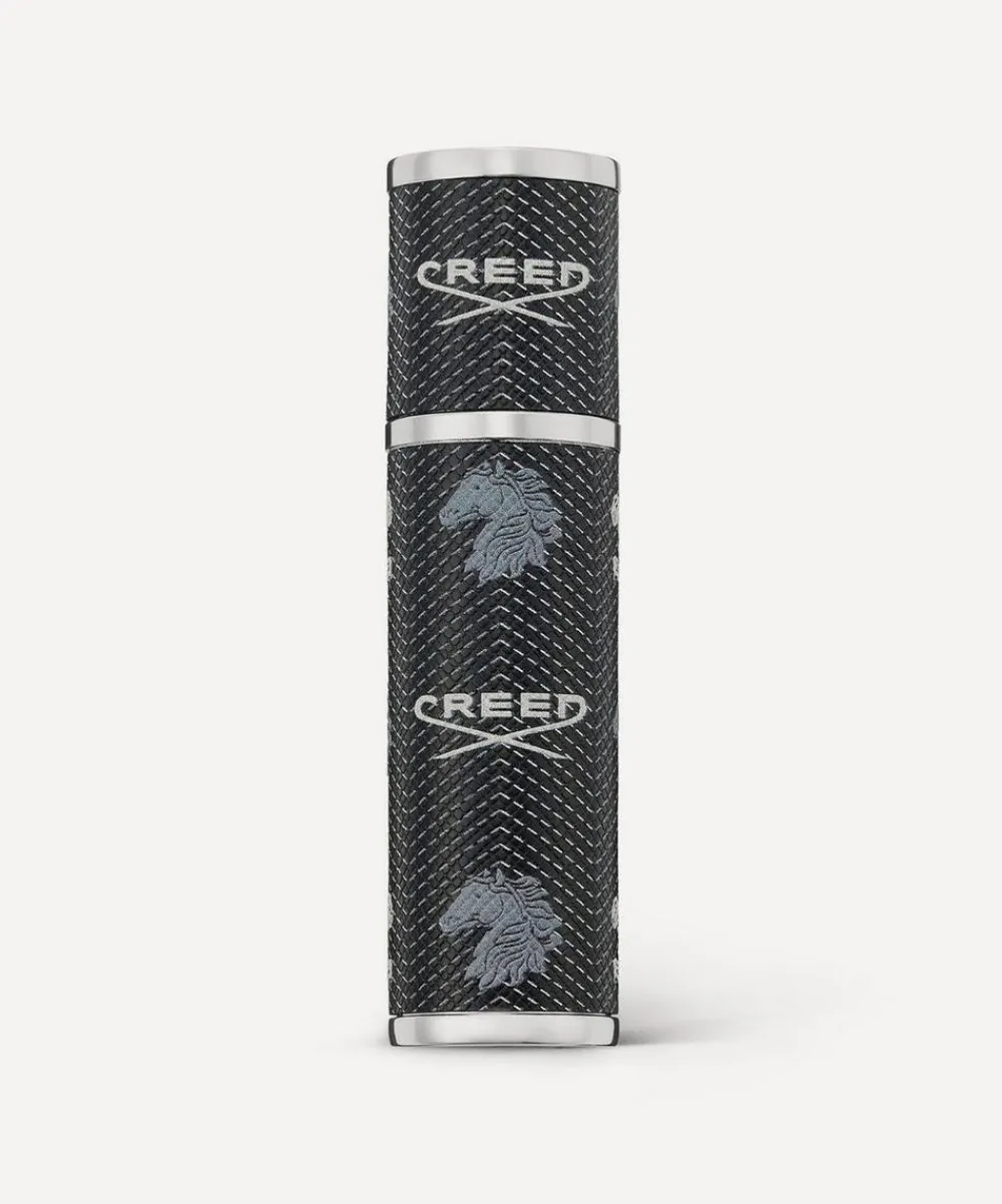 Creed Womens Perfume^Refillable Black Leather Travel Atomiser 5ml