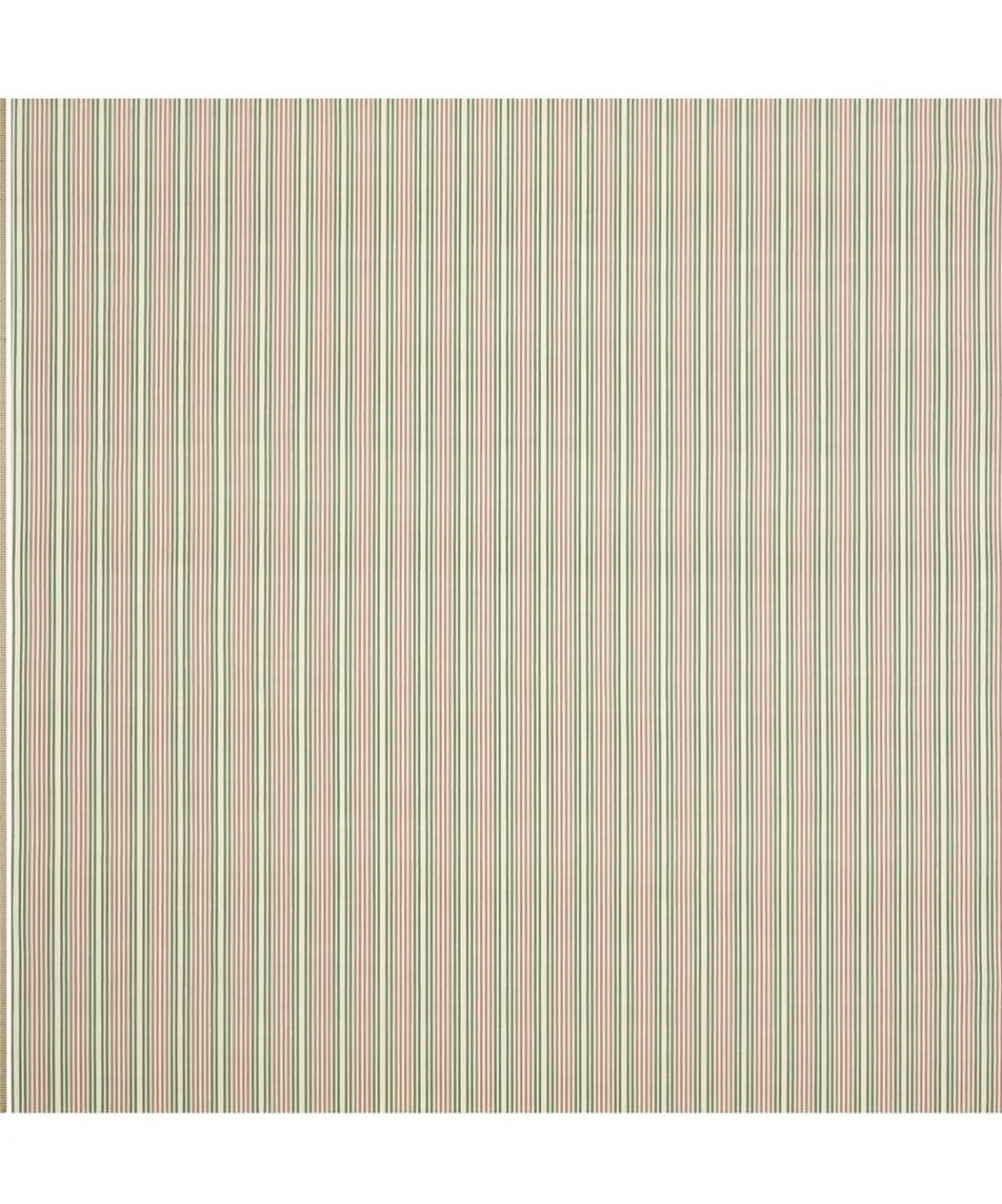 Liberty Interiors Furnishing Fabrics^Regent Stripe Cotton in Fern Pink