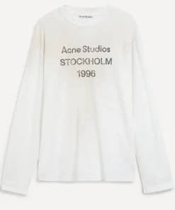 Acne Studios Tops^Relaxed Logo T-Shirt
