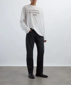 Acne Studios Tops^Relaxed Logo T-Shirt