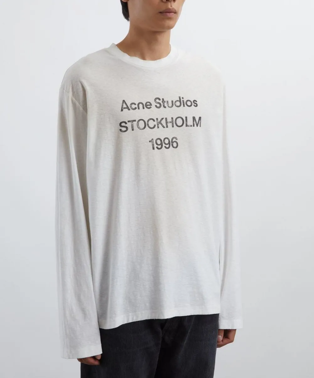Acne Studios Tops^Relaxed Logo T-Shirt