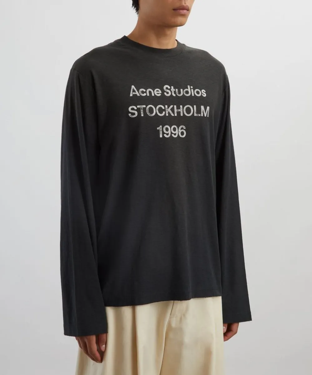 Acne Studios Tops^Relaxed Logo T-Shirt