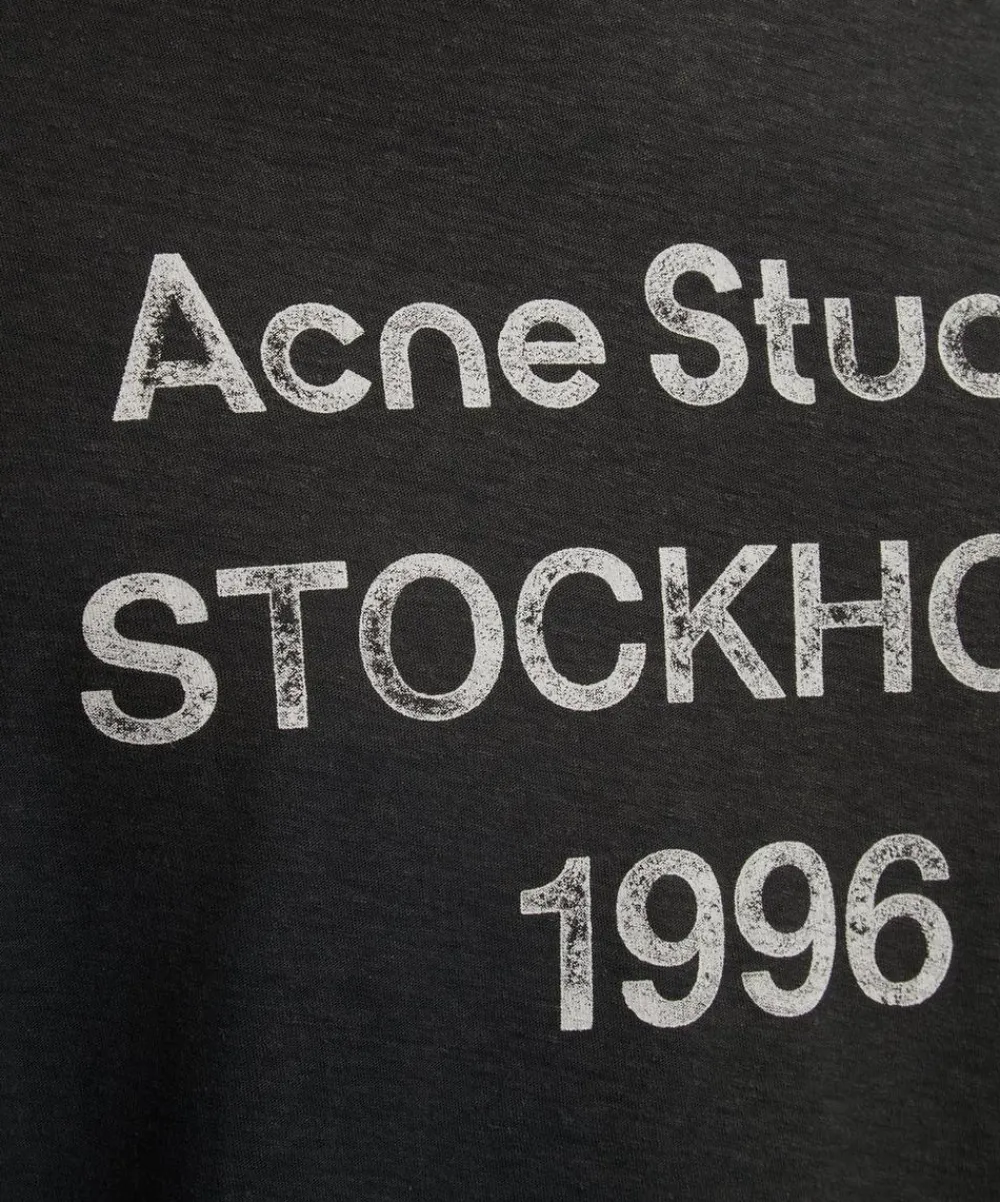 Acne Studios Tops^Relaxed Logo T-Shirt