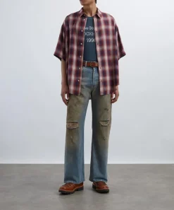 Acne Studios Tops^Relaxed Short-Sleeve Logo T-Shirt