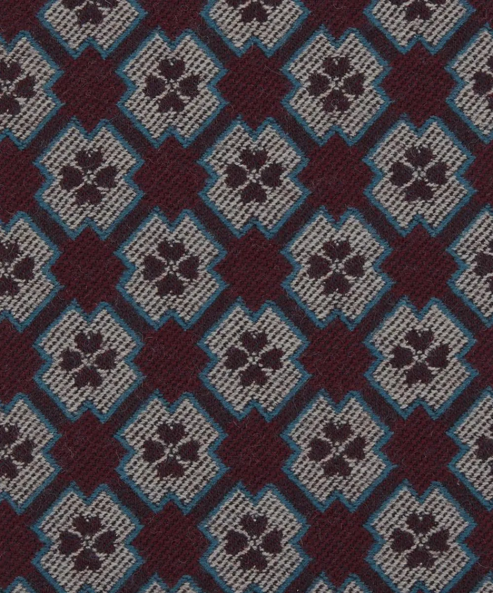 Liberty Interiors Furnishing Fabrics^Remy Rose Wool in Dragonfly