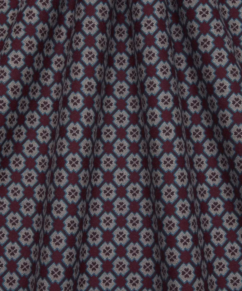 Liberty Interiors Furnishing Fabrics^Remy Rose Wool in Dragonfly