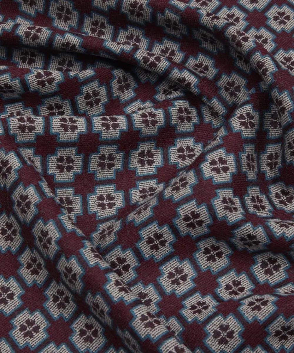 Liberty Interiors Furnishing Fabrics^Remy Rose Wool in Dragonfly