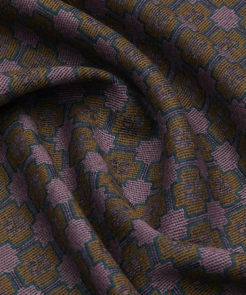 Liberty Interiors Furnishing Fabrics^Remy Rose Wool in Sloe