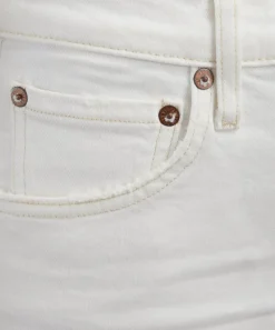 AGOLDE Jeans^Ren Stretch Cropped Wide-Leg Jeans in White Wash