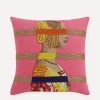 Jonathan Adler Cushions^Renaissance Bars Beaded Cushion