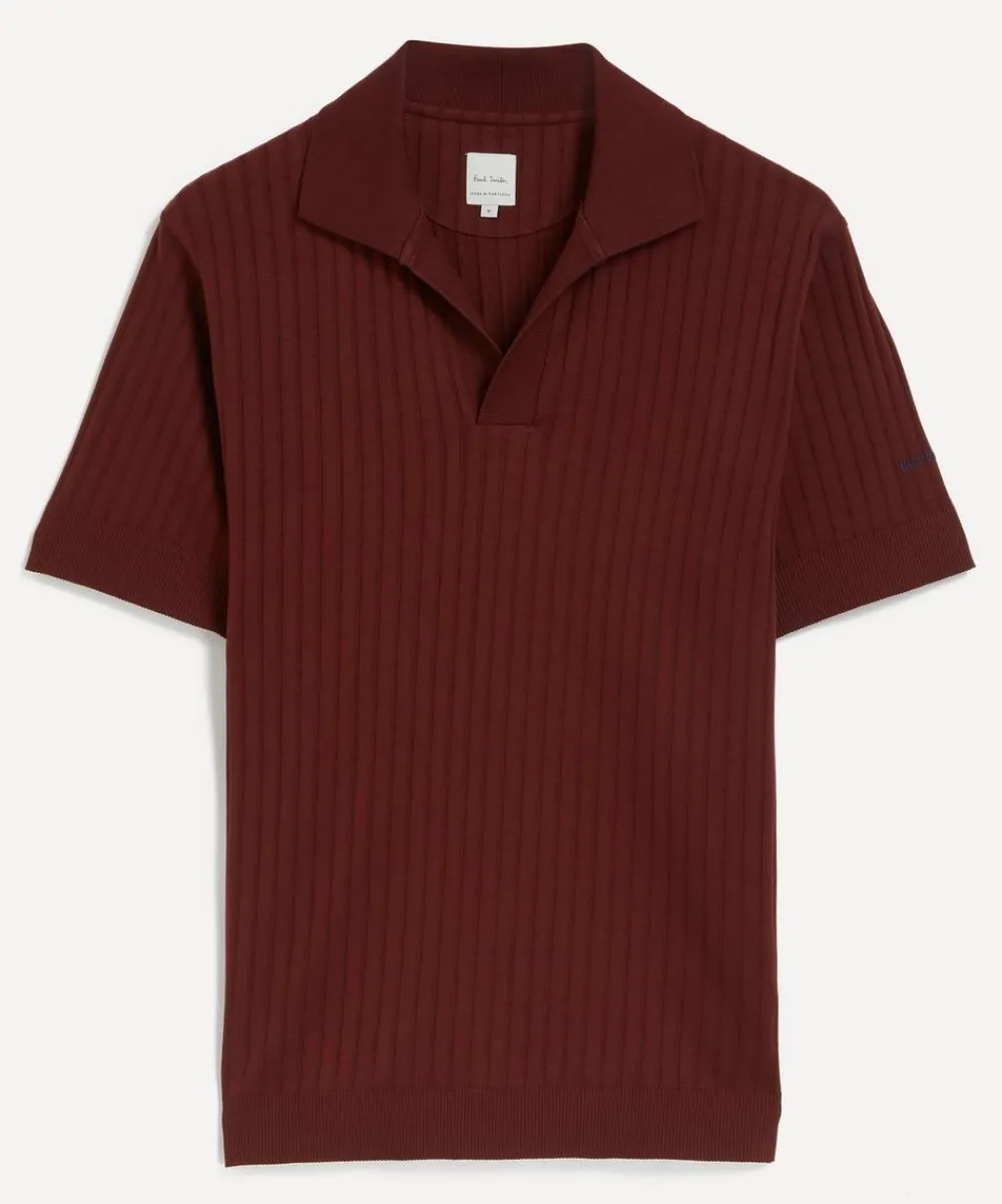 Paul Smith Tops^Resort Ribbed Polo Shirt