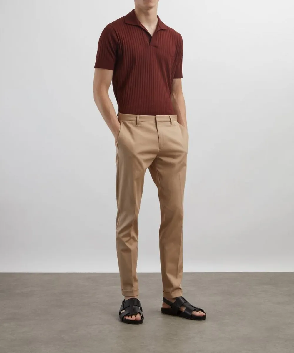 Paul Smith Tops^Resort Ribbed Polo Shirt