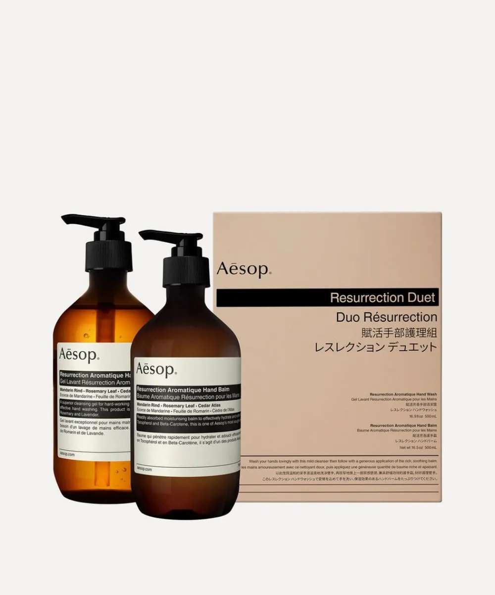 Aesop Hands & Feet^Resurrection Duet 2 x 500ml