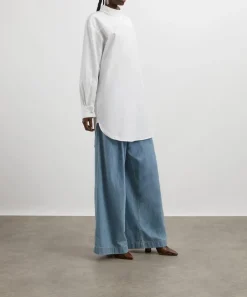 Dries Van Noten Tops^Reverse Cotton Poplin Shirt