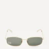 Celine Sunglasses & Glasses^Rhinestone Triomphe Square Sunglasses