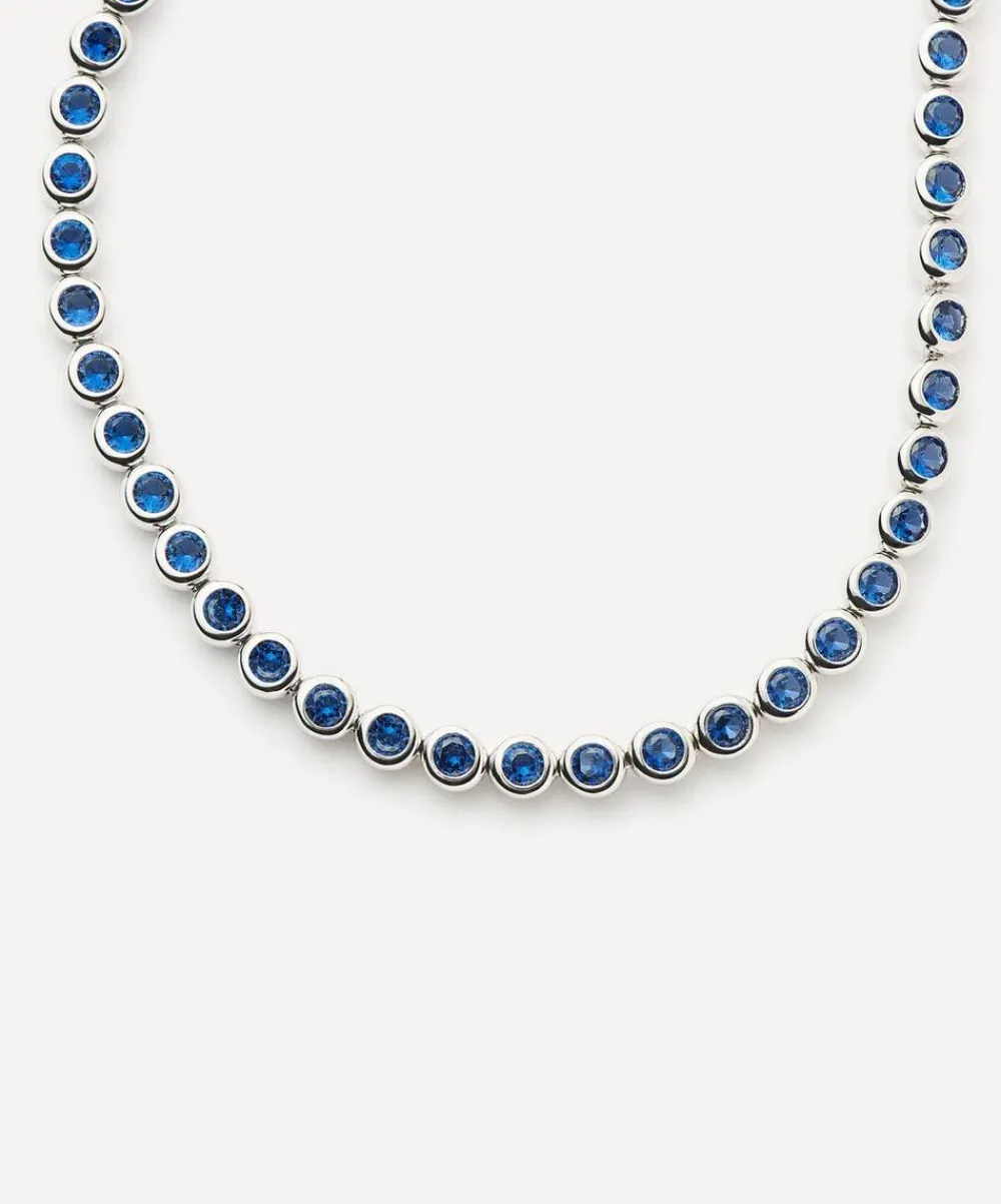 Missoma Bracelets^Rhodium-Plated Tennis Round Bracelet