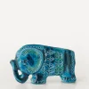 Bitossi Ornaments^Rimini Blu Ceramic Elephant Figure