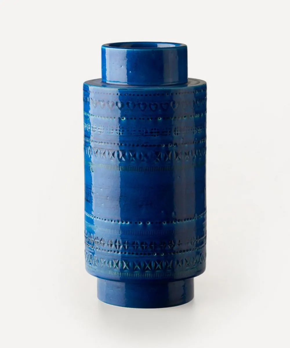 Bitossi Vases^Rimini Blu Rocchetto Vase