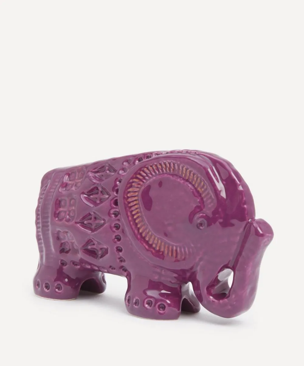 Bitossi Ornaments^Rimini by YOU Ceramic Elephant Figure