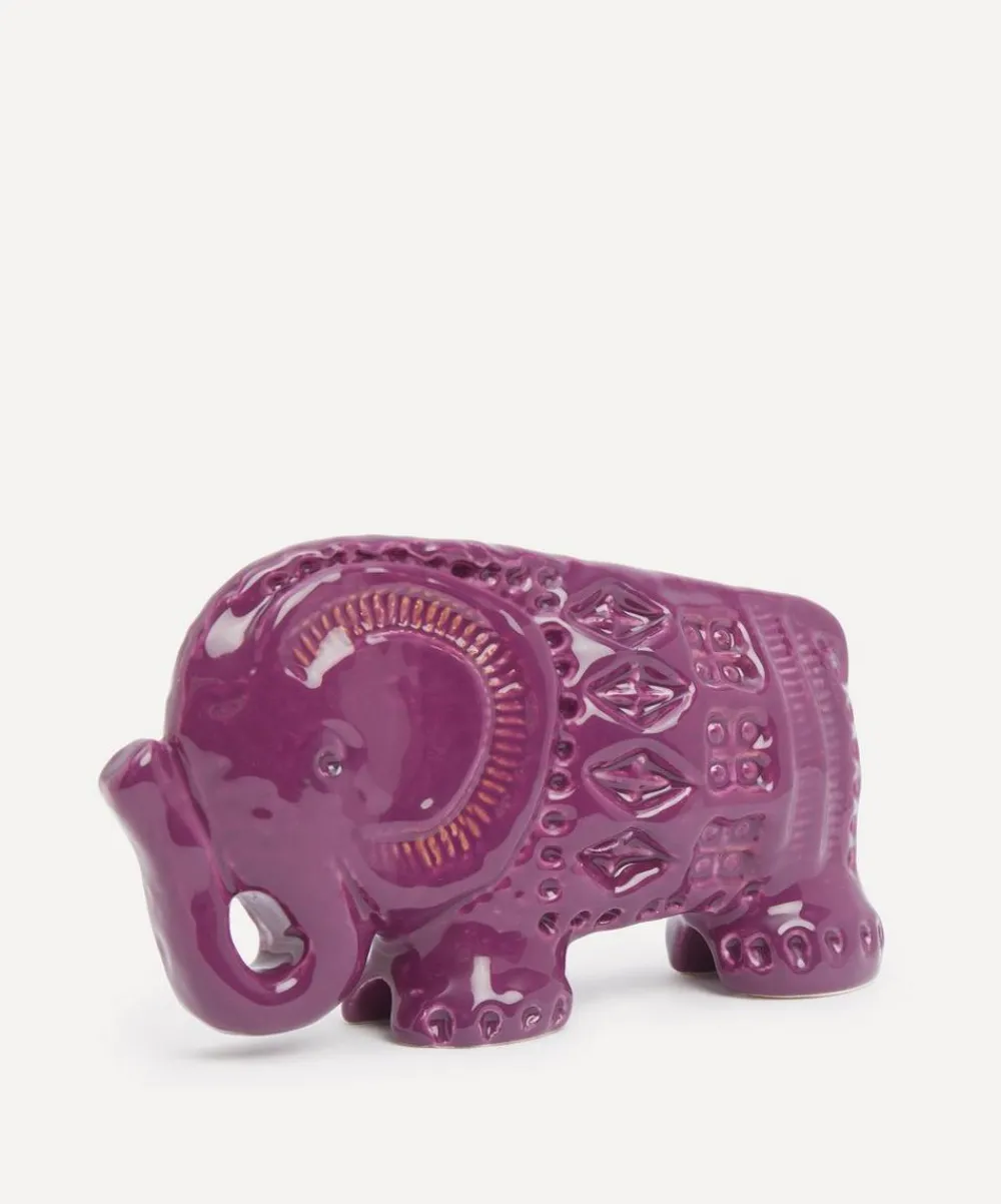 Bitossi Ornaments^Rimini by YOU Ceramic Elephant Figure