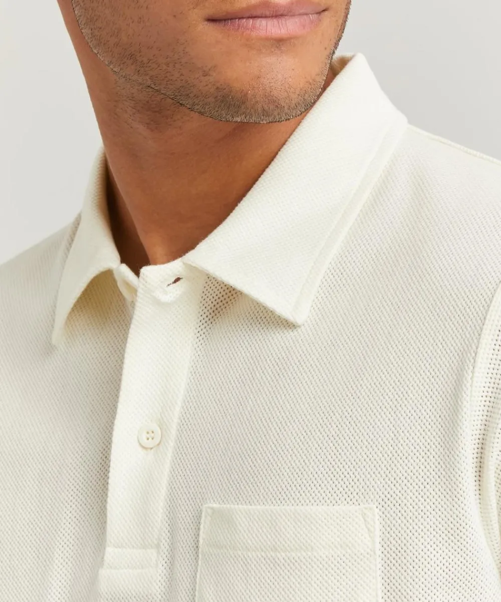 Sunspel Tops^Riviera Mesh Polo-Shirt