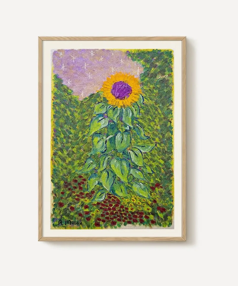 PSTR Studio Wall Art^Robert Möllard Sunflower Vase Framed Print