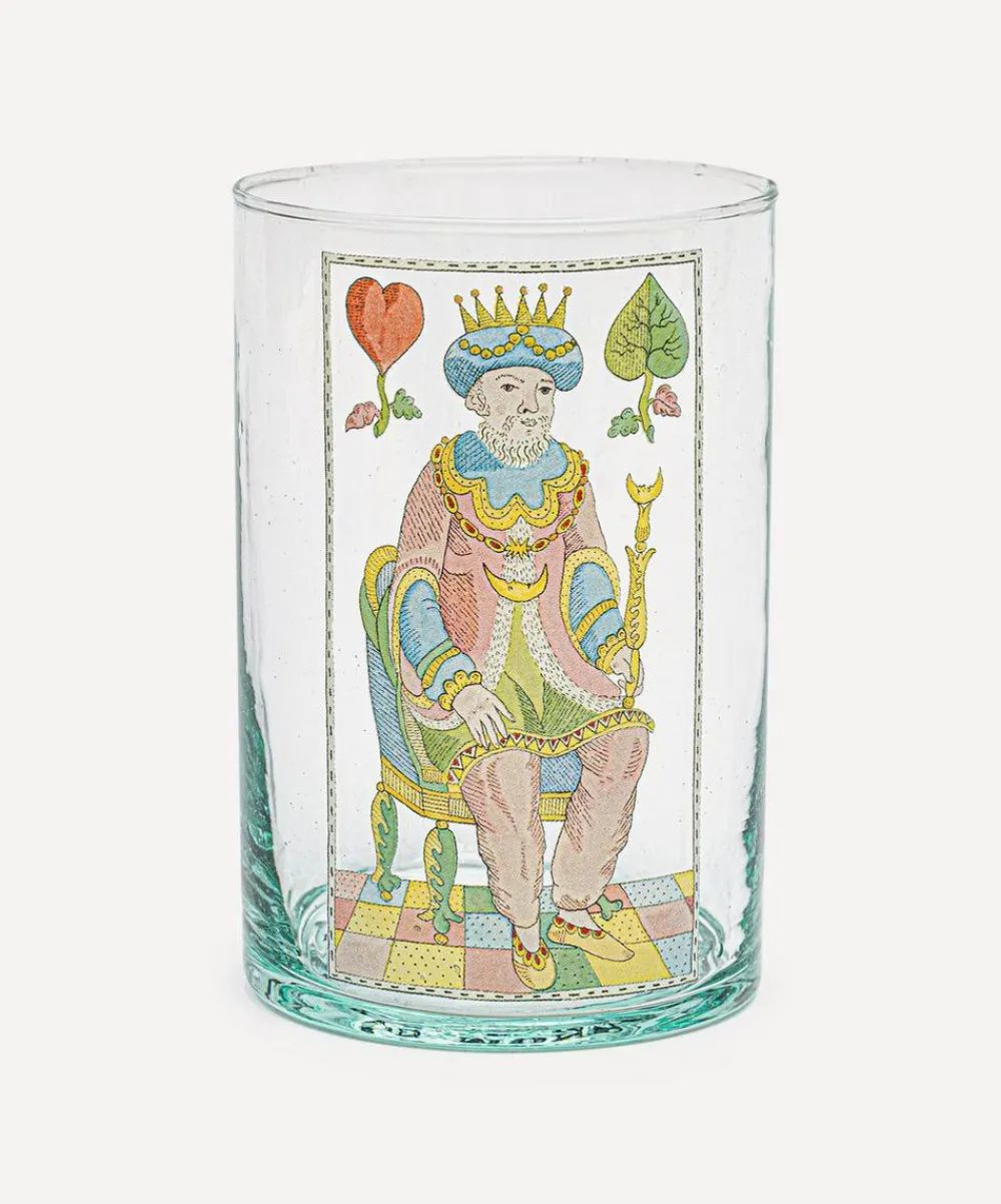 Marin Montagut Glass & Drinksware^Roi de Coeur Glass