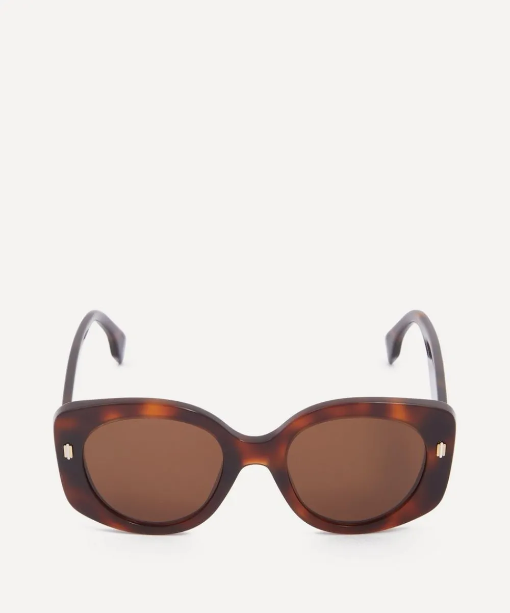 Fendi Sunglasses & Glasses^Roma Oversized Round Sunglasses