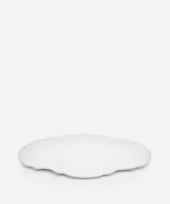 Astier de Villatte Tableware^Rome Very Large Dinner Plate