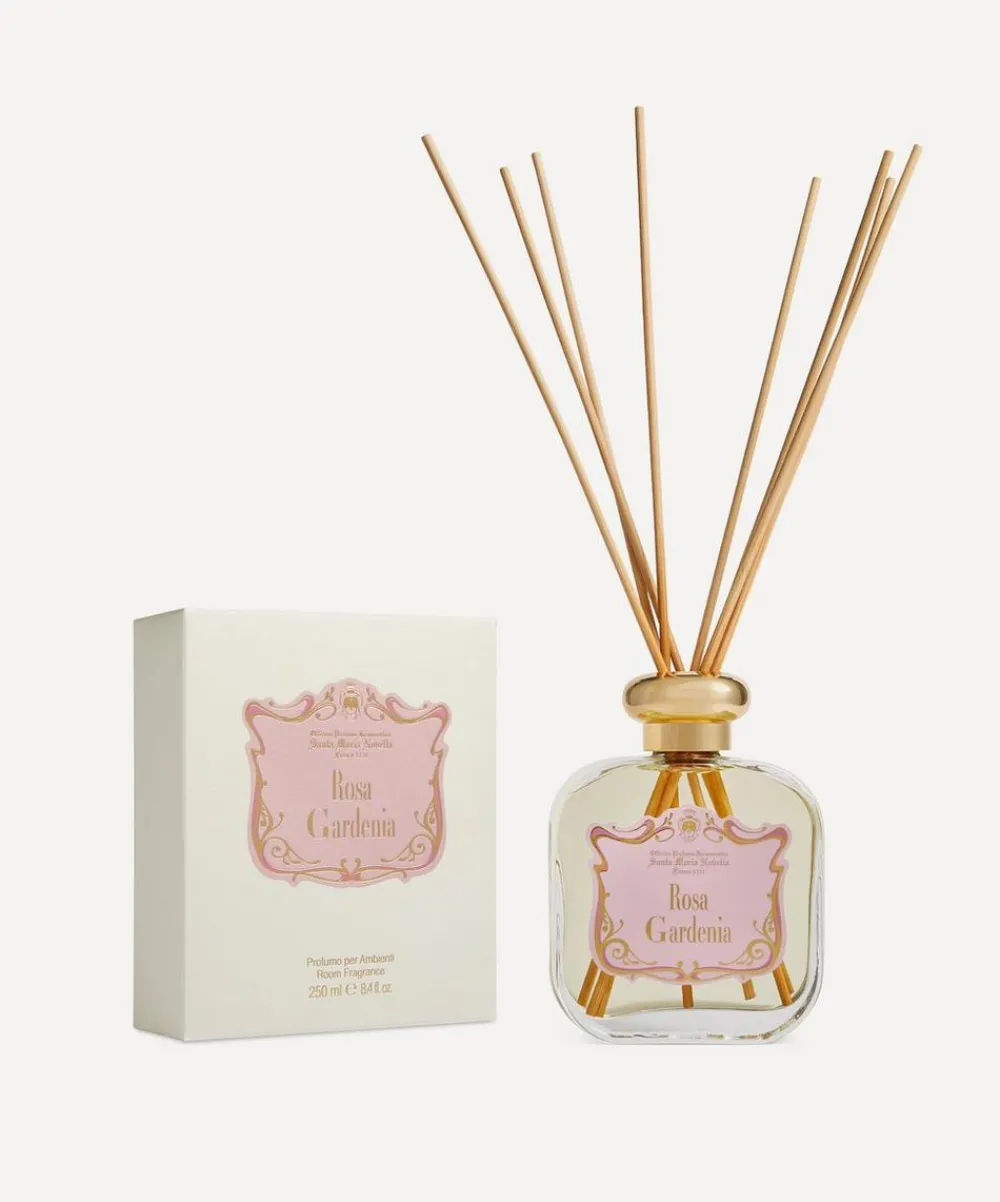 Officina Profumo-Farmaceutica di Santa Maria Novella Candles & Candle Holders^Rosa Gardenia Room Fragrance Diffuser 250ml