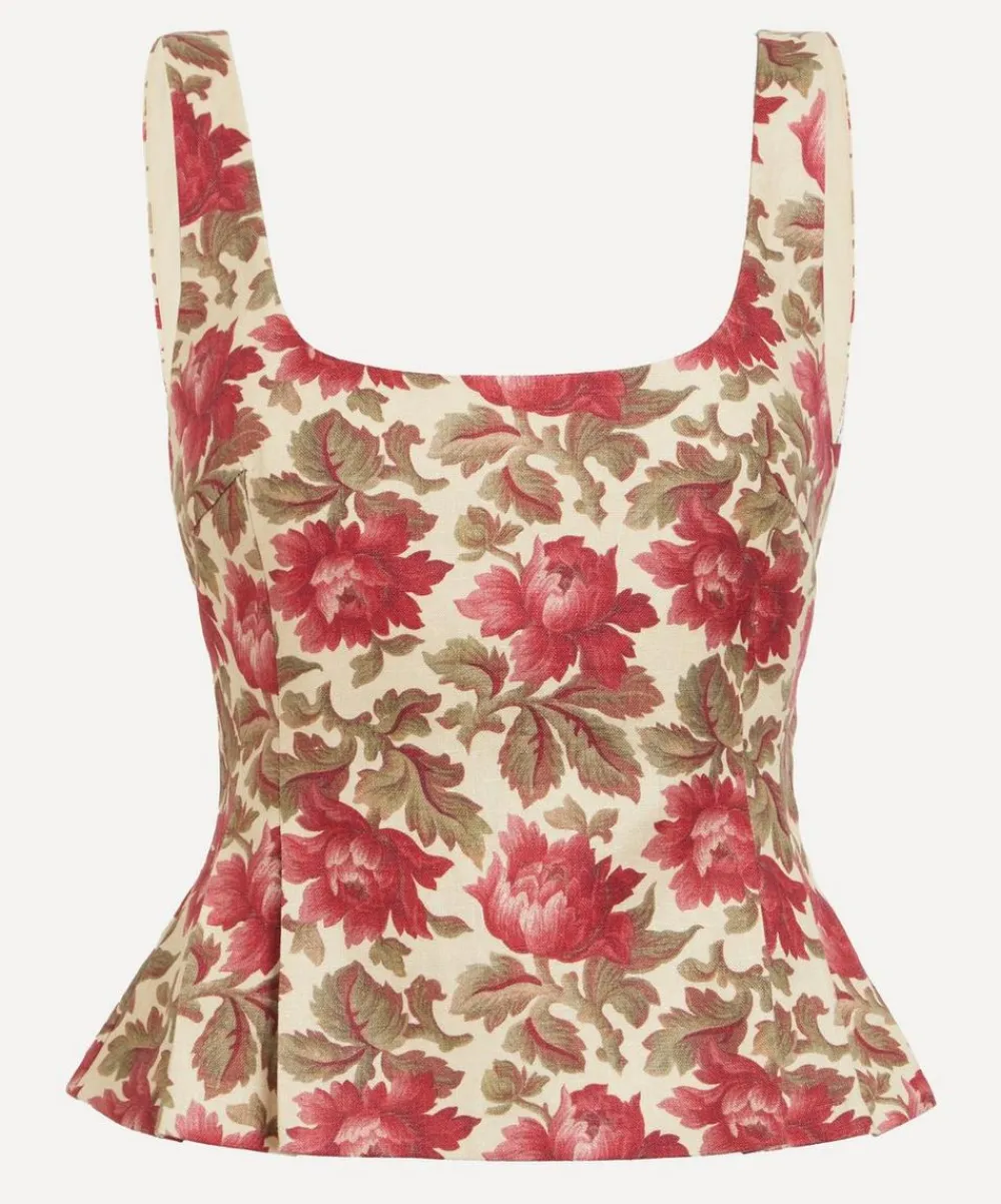 Posse Tops^Rosalie Rose Bud Top
