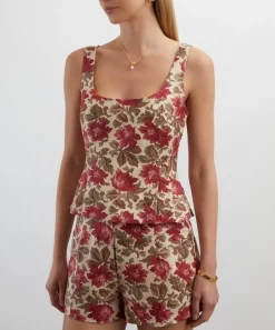 Posse Tops^Rosalie Rose Bud Top