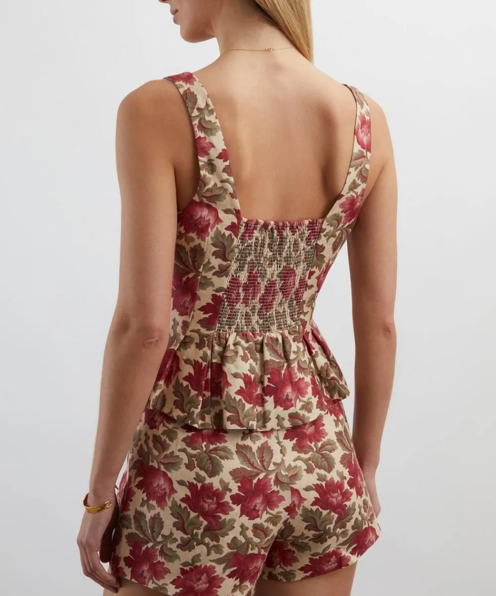 Posse Tops^Rosalie Rose Bud Top
